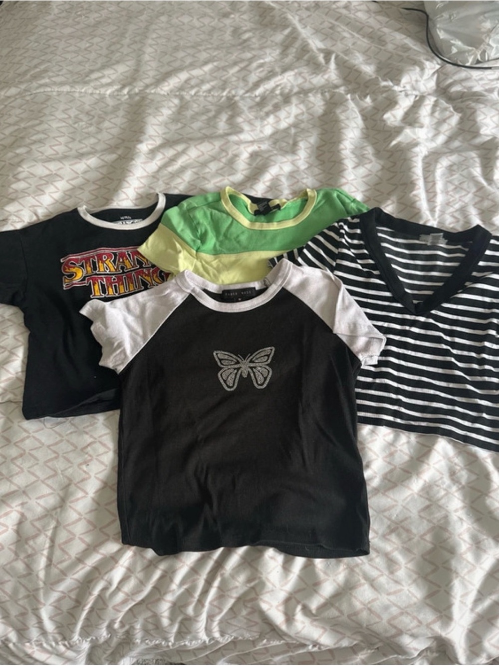 Bundle of 4 Crop Tops